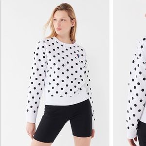 SZ LG WOMENS CHAMPION CREW SWEATSHIRT